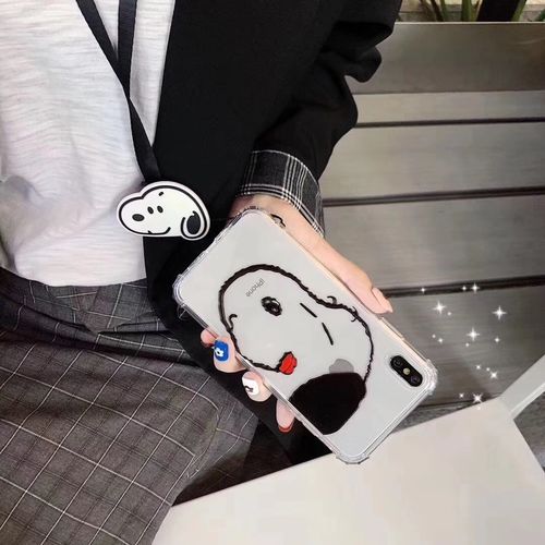 Cute cartoon dog Snoopy phone case