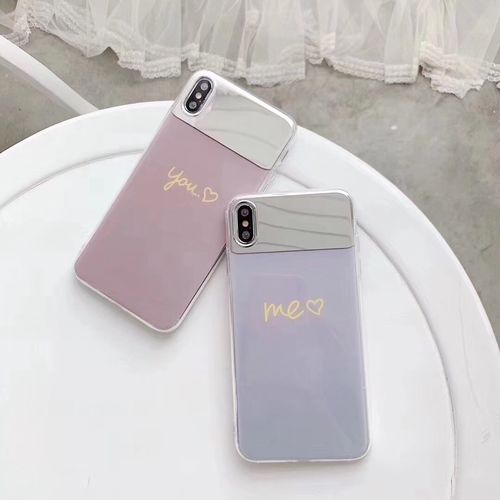 you me Makeup mirror phone case