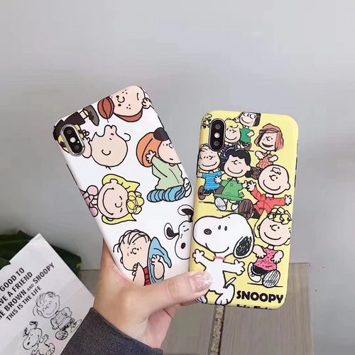Summer Snoopy matte phone case