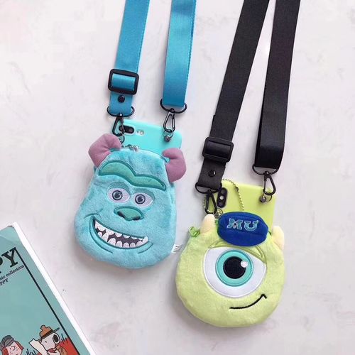 Monster University Big Eyes Long Monster Wallet Phone Case