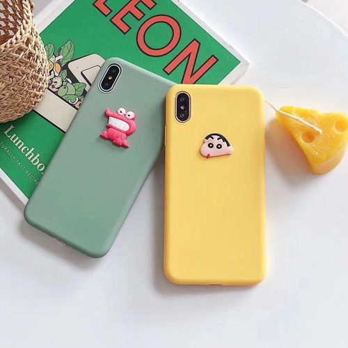 Small fresh crayons Xiaoxin family mobile phone case