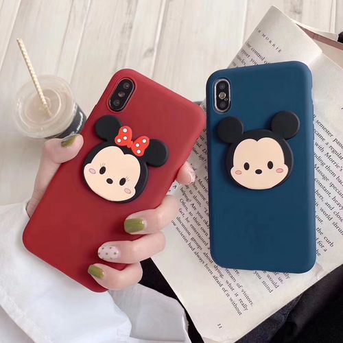 Stereo bear rabbit phone case