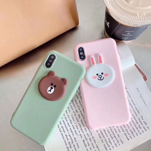 Silicone cute cartoon phone case