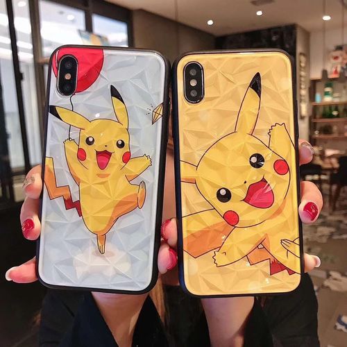 Pikachu Diamond Creative TPU Phone Case