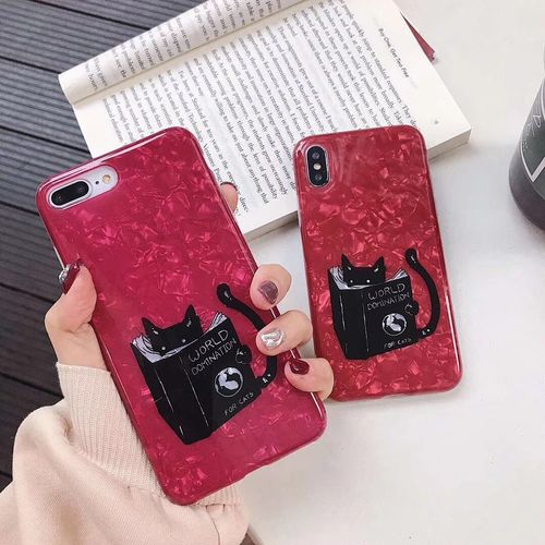 Black Cat Phone Shell Pattern Phone Case