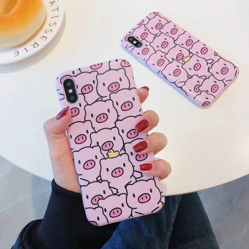 Full Screen Piglet Cute IMD Phone Case