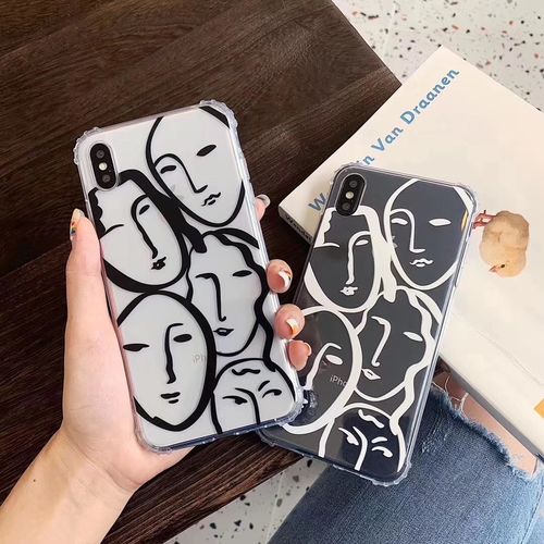 Artistic portrait phone case