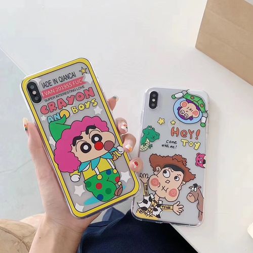 Toy Story Circus Crayon Shinchan Mobile Shell