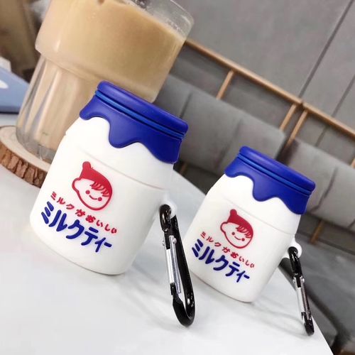 Japan Korea milk three-dimensional airpods protective cover