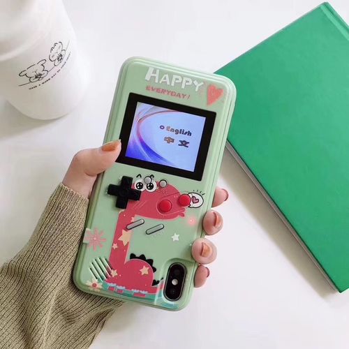 Little dinosaur game console phone case
