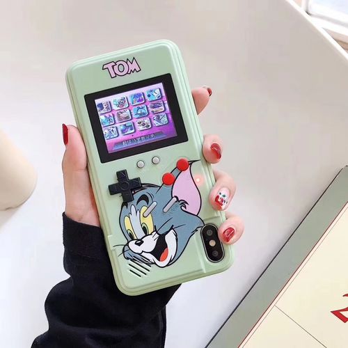 Tom cat jerry mouse game console phone case