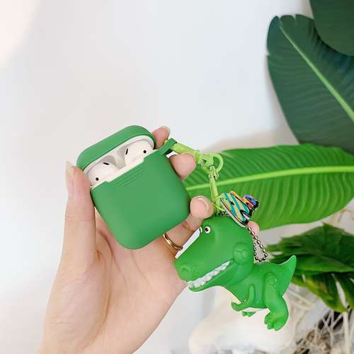 Toy Story dinosaur Case for Apple AirPods2 keychain female
