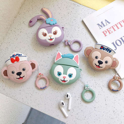Cute Bear Airpods2 Case for Apple 1