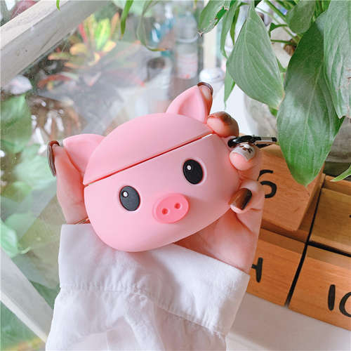 Stay cute pig Case for apple AirPods1/2 thick