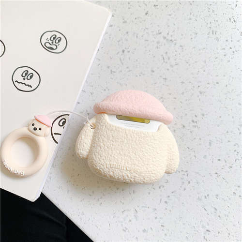 Cute Teddy Dog Soft for Apple AirPods1/2 Female