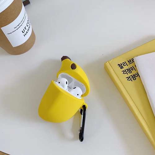 Cute 3D Banana for Apple AirPods1/2 Case