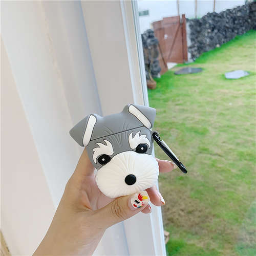 Schnauzer puppy Case for Apple Airpods 2/1