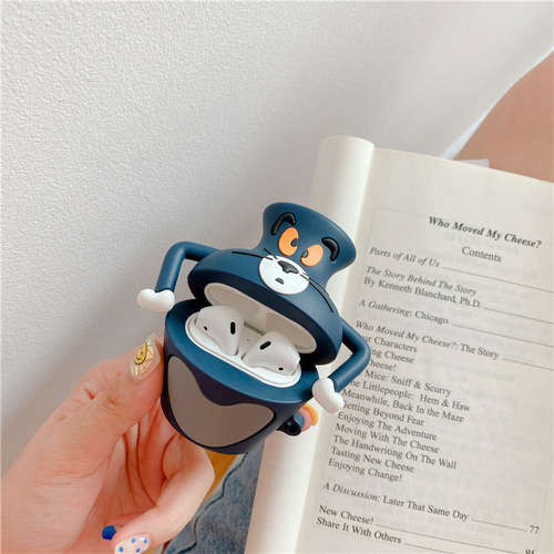Cute cartoon cheese mouse Case for apple AirPods2 Case