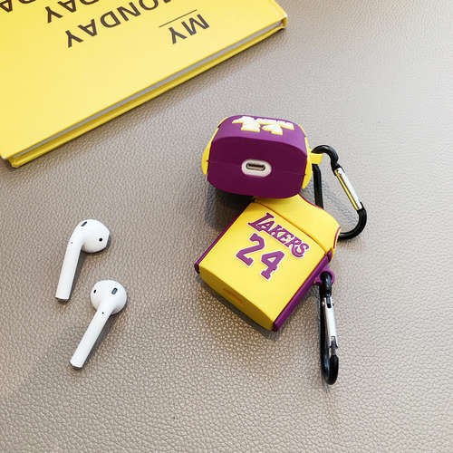 No. 24 jersey Case for Apple AirPods 2/1