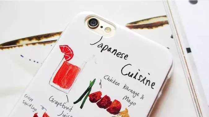 These phone cases, you will be hungry at a glance