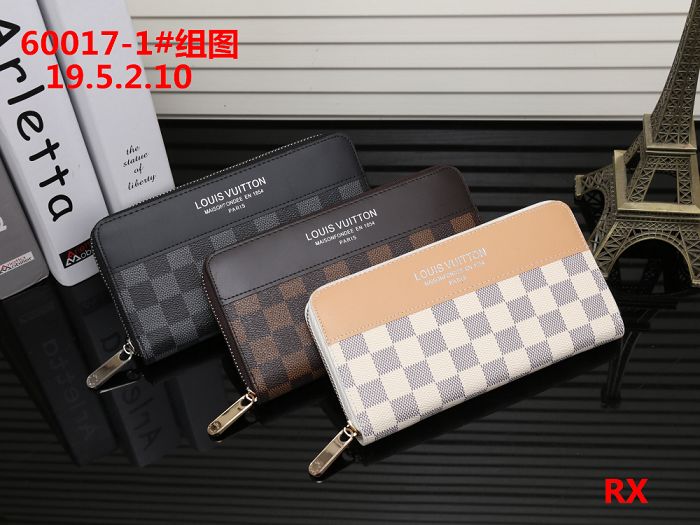 Louis Vuitton Color matching wallet 19.5*10*2 cm