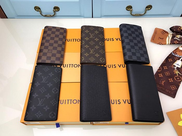 Louis Vuitton Pierre Savorgnan de Brazza Wallet 19x10cm