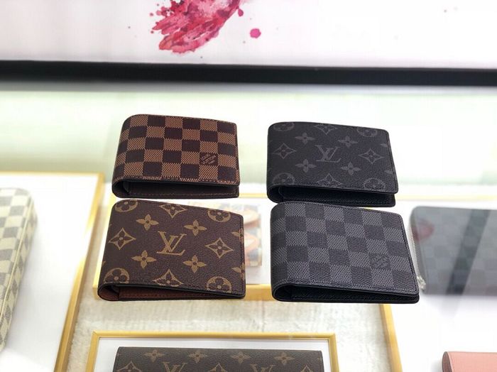 Louis Vuitton Multiple Wallet Monogram canvas 11.5x 9.0 cm