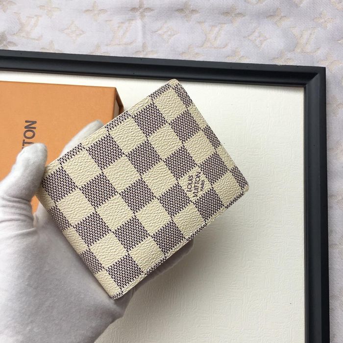Louis Vuitton LV League White Wallet 11.5 x 9 cm