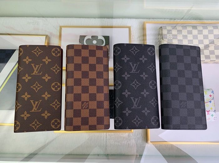 Louis Vuitton Monogram Canvas wallet Brazza wallet 10.0 x 19.0 cm