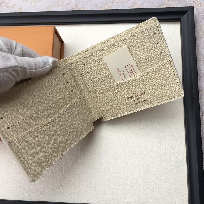 Louis Vuitton LV League White Wallet 11.5 x 9 cm | Yescase Store