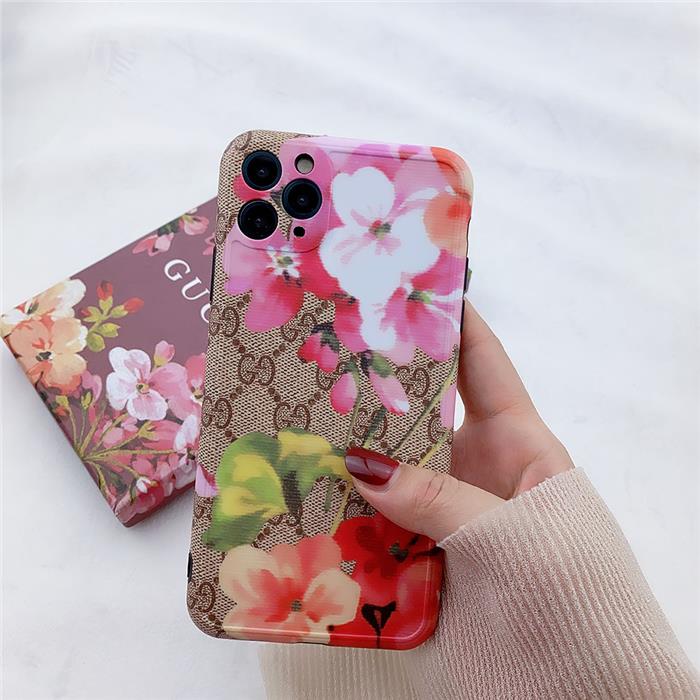 Geranium flower gucci iphone 11 case cover iphone 7 case | Yescase Store