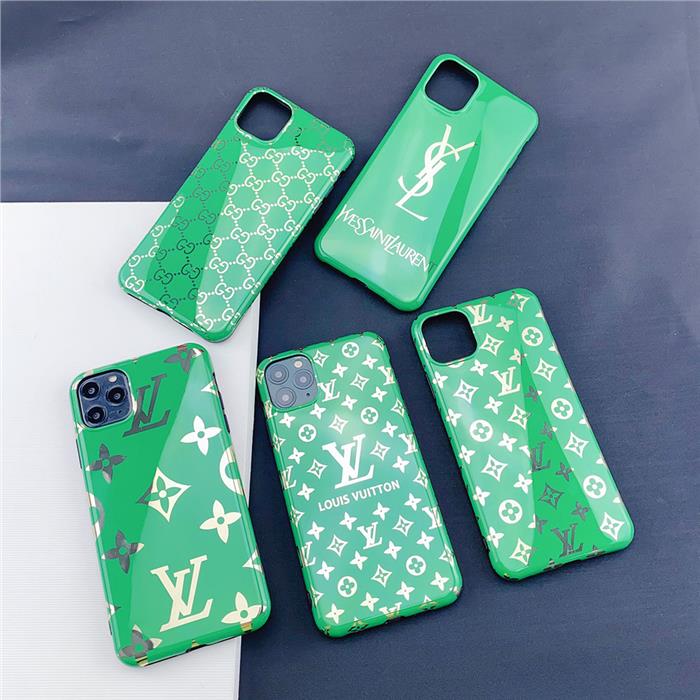 green louis vuitton ysl gucci iphone 11 pro case cover iphone 7 plus case
