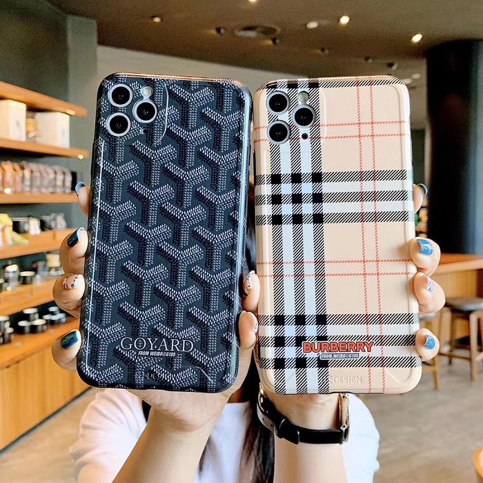 Claccis Goyard Burberry Case For 7/8/plus/x/xr/xs max/11/11 pro/11 pro max