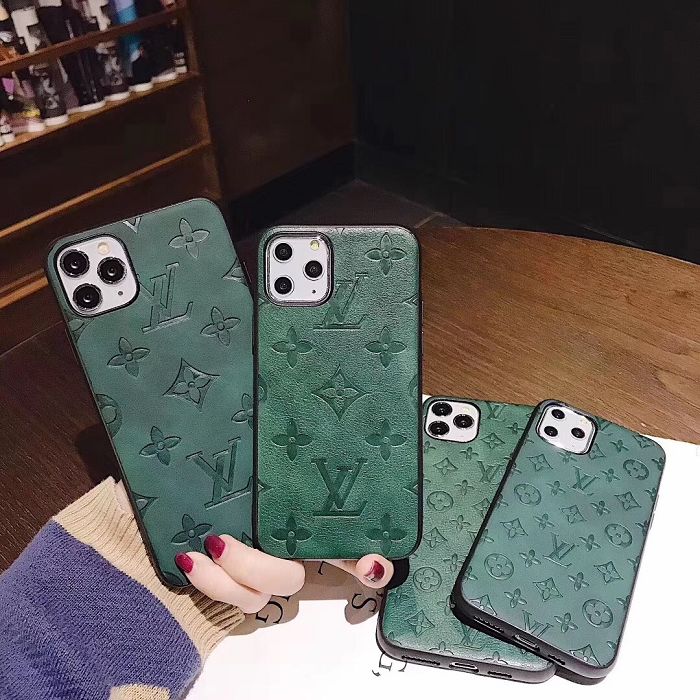 Official green Louis Vuitton 7 / 7 plus / x / xr / xs max / 11 / 11 pro / 11 pro max case