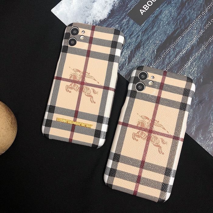 fine hole burberry iphone 12 cases cover