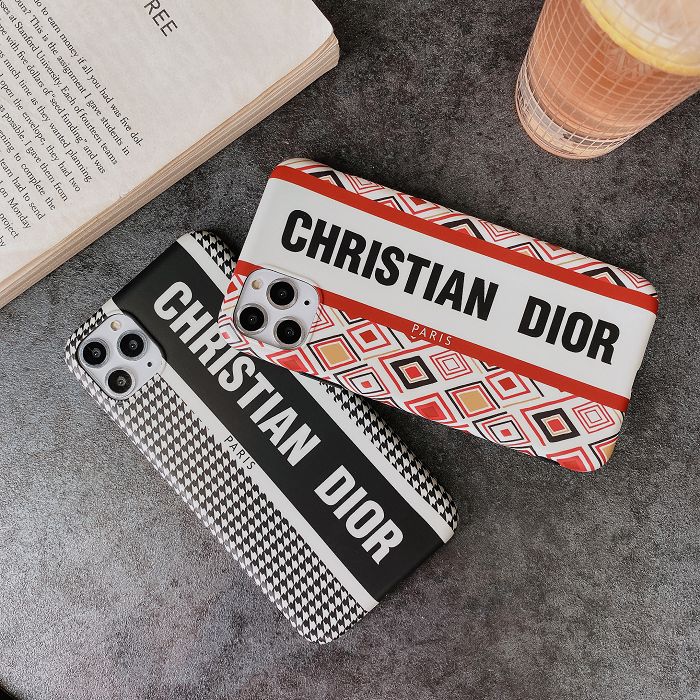 Houndstooth dior iphone 12 pro max cases cover 11 xs max 8 plus cover