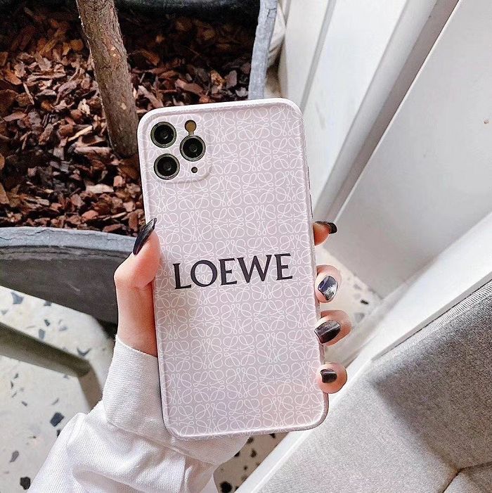 straight edge loewe iphone 12 pro case cover 11 pro xs max 7 plus cover