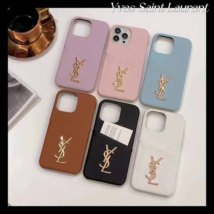 card ysl iphone 14 pro max case iphone 13 12 case cover